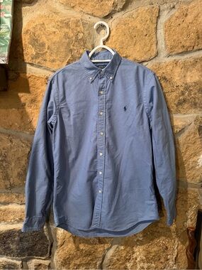 Ralph Lauren Light Blue Button-Down Oxford Shirt